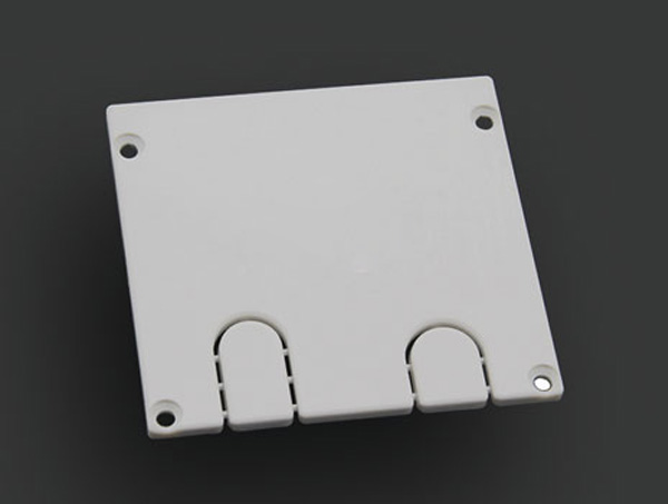 Aluminum alloy wire groove end cover
