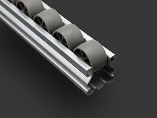 Sheet metal gray arc wheel fluent strip